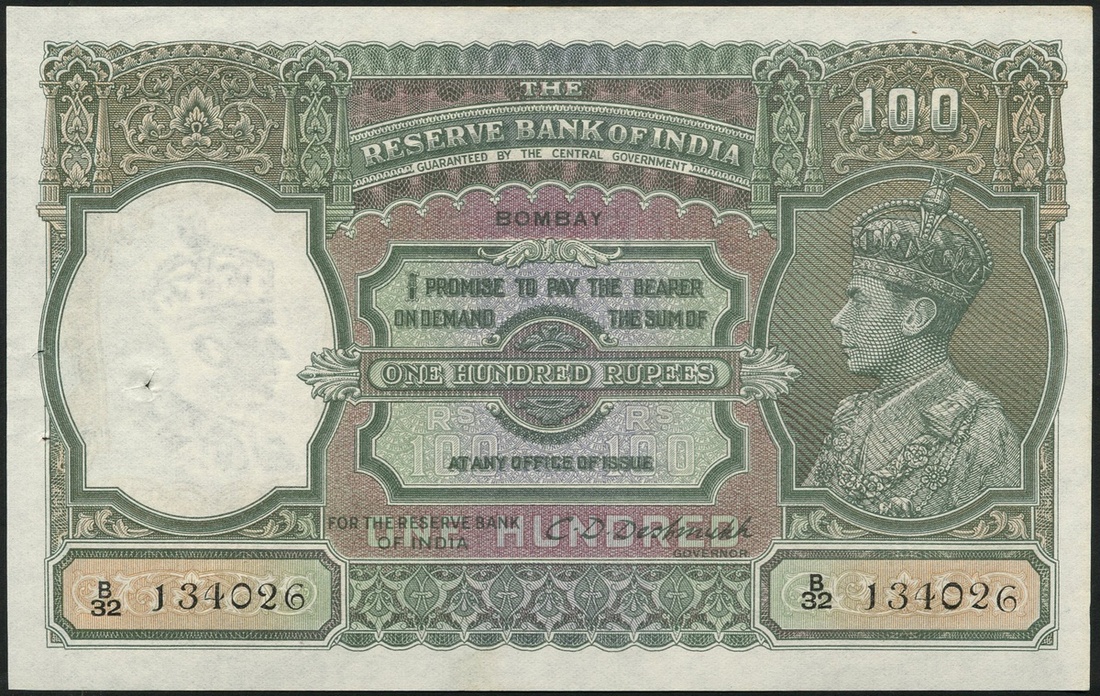 329 Reserve Bank Of India 2 5 Rupees Nd 1937 Pick 17 18 20 9800