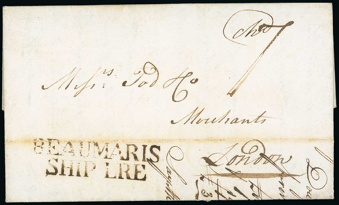 960 - Grenada Early Letters and Handstamps 1789 (15 Feb.) entire lette...