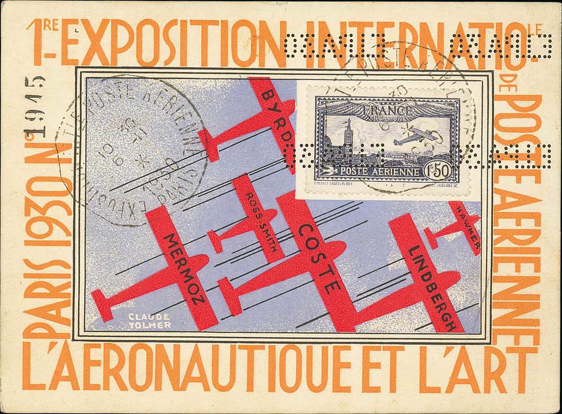 882-france-1930-eipa-30-exposition-internationale-de-poste-a-rien