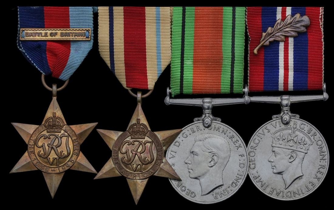 1015 An Unattributed Second World War Group Of Four 1939 45 Star Co 