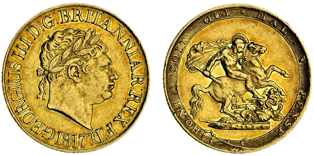 30 The St Albans Collection Of English Gold Coins NGC AU58 Geo 