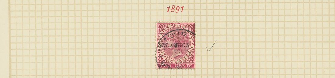 418 - Selangor 1882-91 group of overprints on Straits Settlements inc...