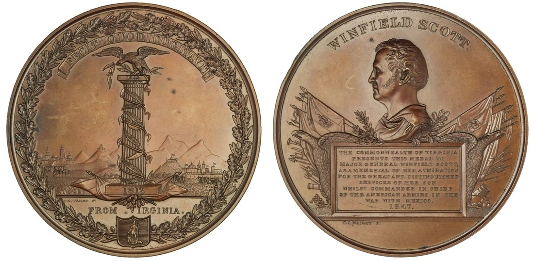 454-1847-1850-commonwealth-of-virginia-medal-to-major-general-winf