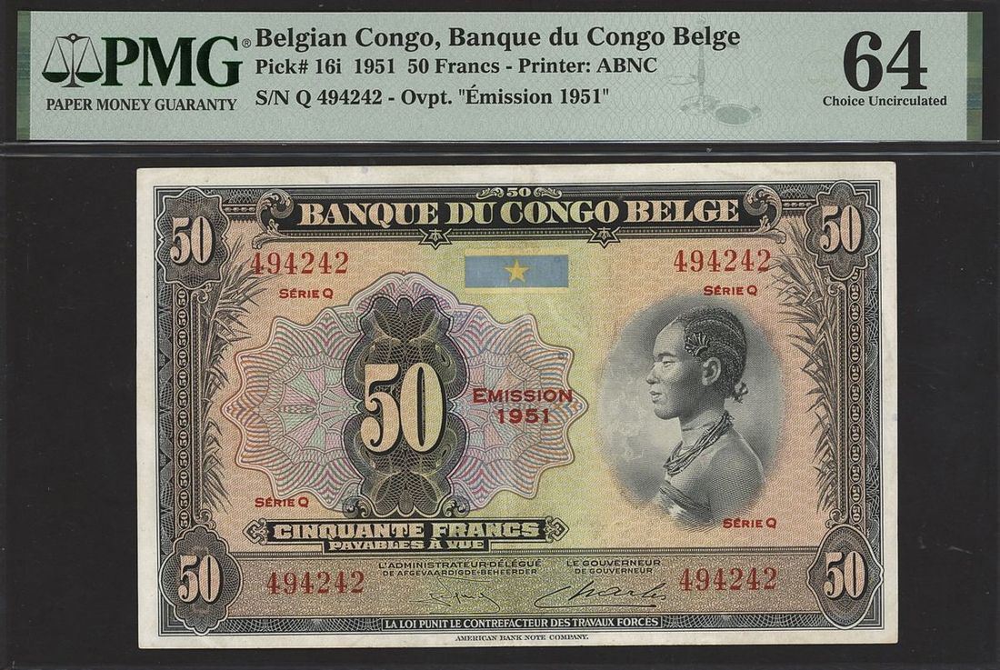 6 - Banque du Congo Belge
