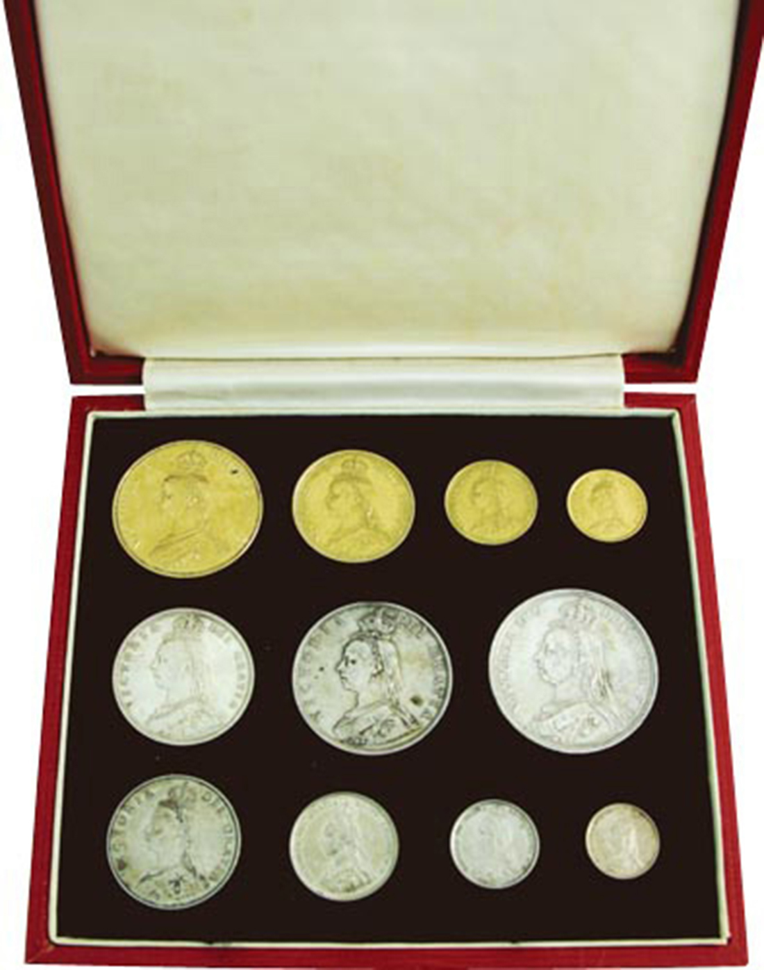 164 - Great Britain, Victoria (1837-1901), Coin set (11), 1887 