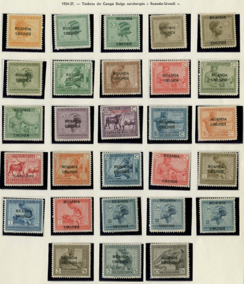 1461 - Belgian Colonies 1918-1970 Mostly Mint And Unmounted Collection...