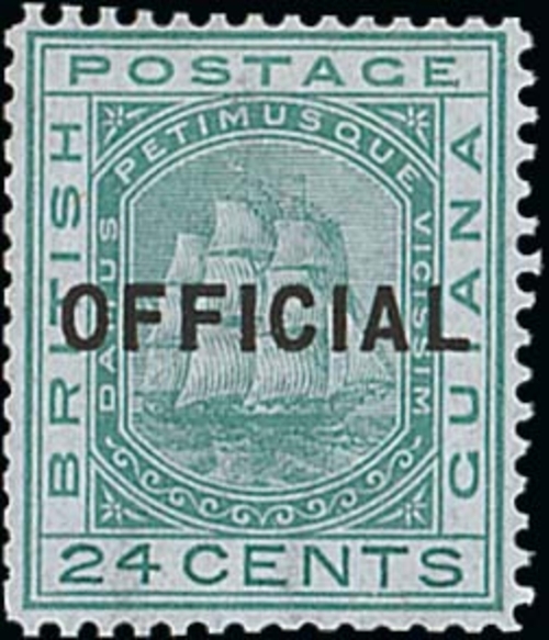 2115-british-guiana-official-stamp-1877-cc-prepared-for-use-but-not