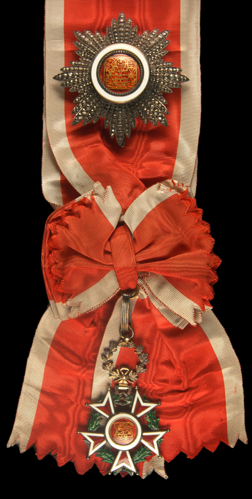 1456 Zanzibar, Order of the Brilliant Star, Grand Cross set of Insign...