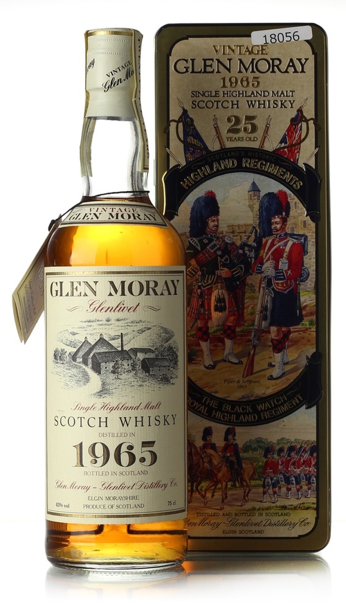 GLEN MORAY 1965 25y - 酒