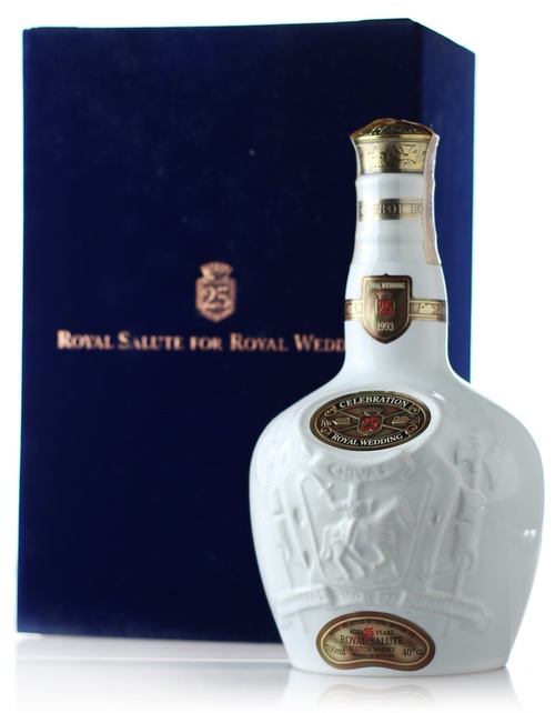 89 - Chivas Royal Salute- 25 years old - Royal Wedding 1993